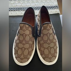 Coach slip ons Like New